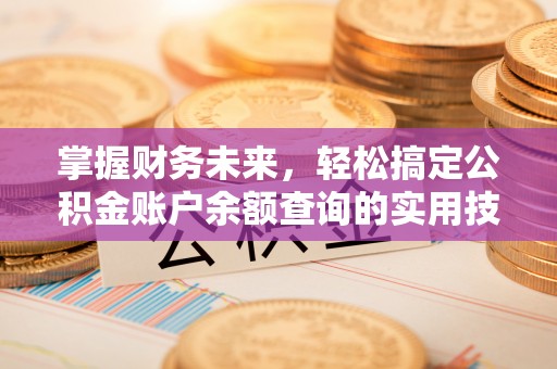 虎尾掌握财务未来，轻松搞定公积金账户余额查询的实用技巧